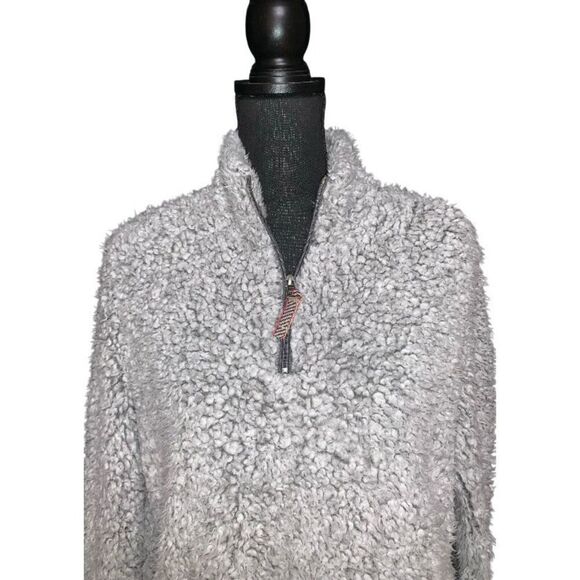 Weatherproof Quarter Zip Sherpa Jacket - Picture 2 of 8